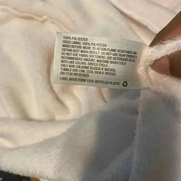 Cat & Jack Unicorn Pink Robe - Picture 9 of 9